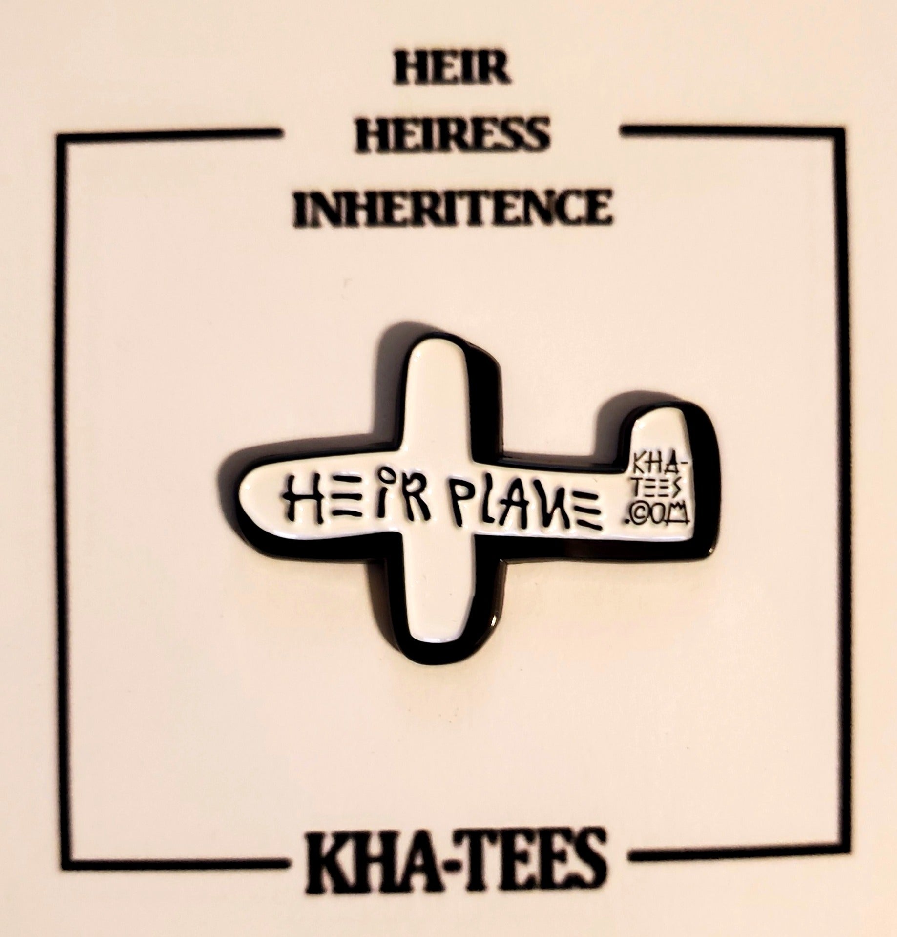 "HEIR PLANE" pin image 0