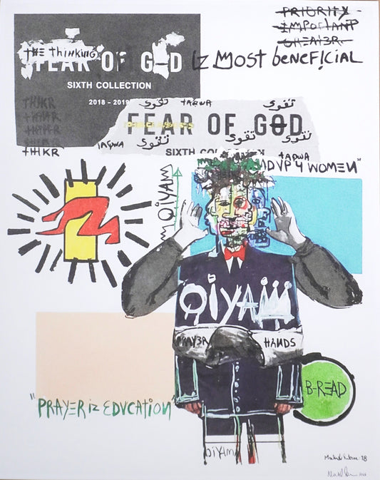 "Fear of God" Print